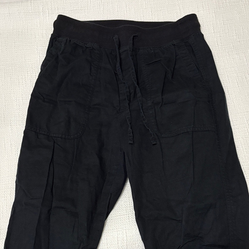 Gap twill joggers - black